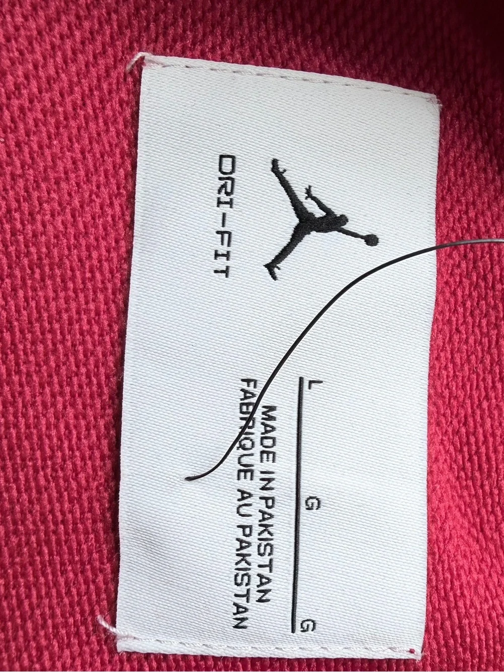 Jordan Sport Red Crewneck Sweatshirt